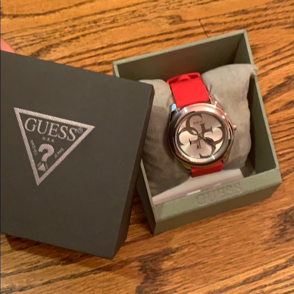 Guess Red watch